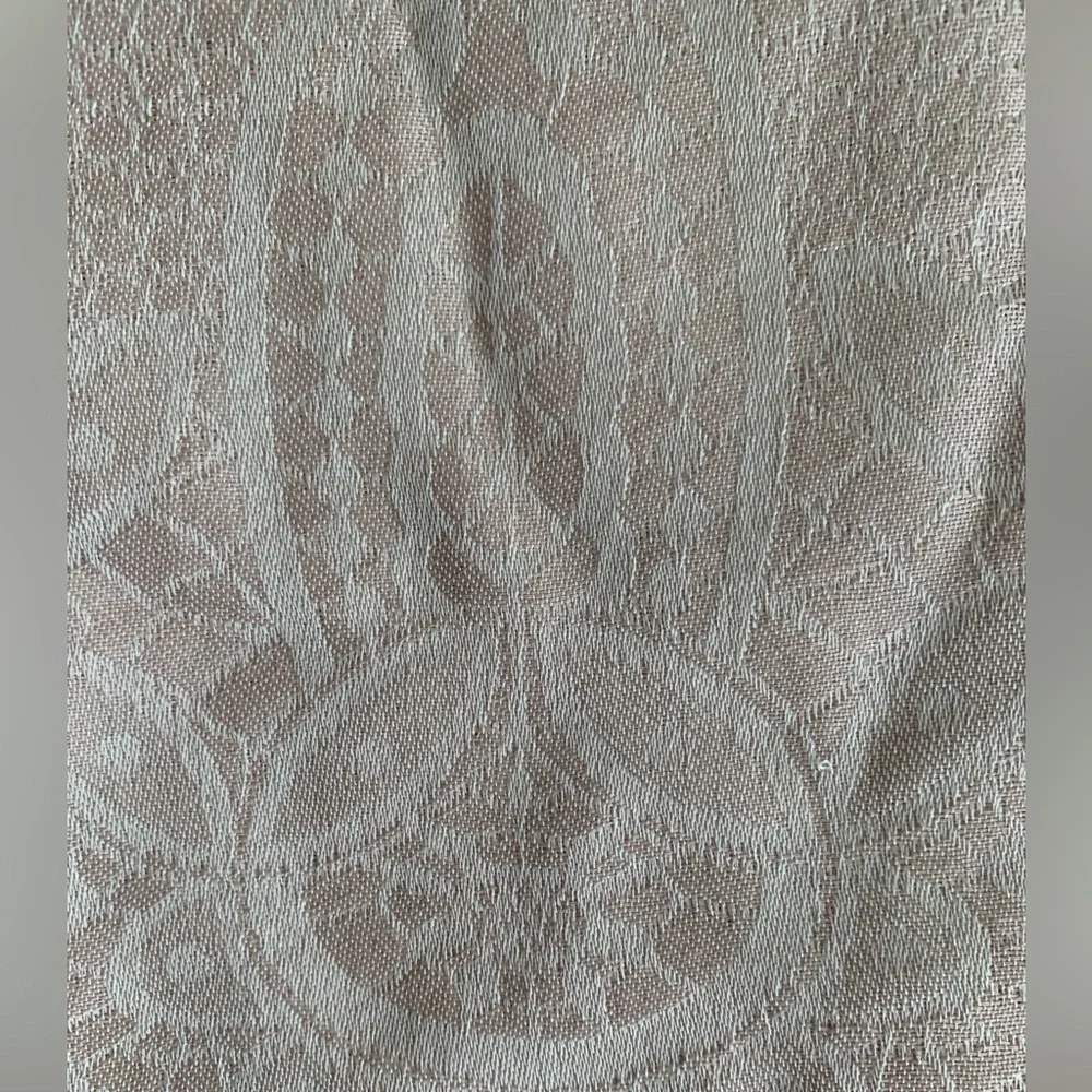Miguelina pale pink pareo scarf NWT